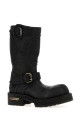Black leather Venom boots BALENCIAGA (833585WCAL1)
