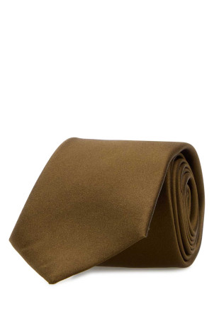 Biscuit satin tie SAINT LAURENT (8583553Y011)