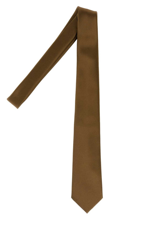 Biscuit satin tie SAINT LAURENT (8583553Y011)