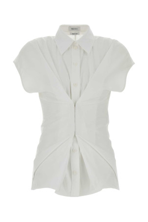 White poplin shirt ALEXANDER MCQUEEN (863777QAABT)