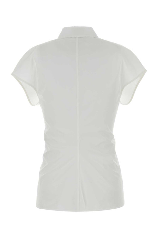 White poplin shirt ALEXANDER MCQUEEN (863777QAABT)