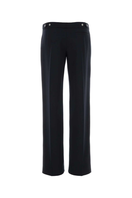 Navy blue wool pant ALEXANDER MCQUEEN (867034QJAAC)