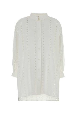 White cotton Marianne shirt dress ANINE BING (A0211816)