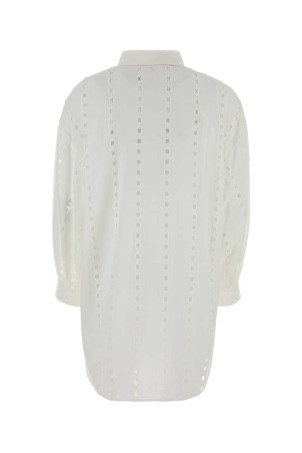 White cotton Marianne shirt dress ANINE BING (A0211816)