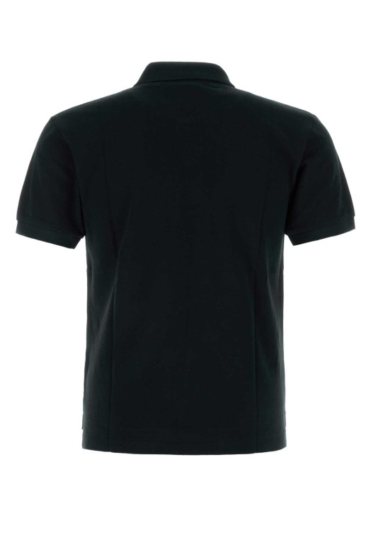 Black piquet polo shirt Black COMME DES GARCONS PLAY (AXT006051)