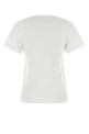 White cotton t-shirt White COMME DES GARCONS PLAY (AXT108051)