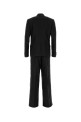 Black linen blend suit Black DOLCE & GABBANA (GK04ITFU4MC)