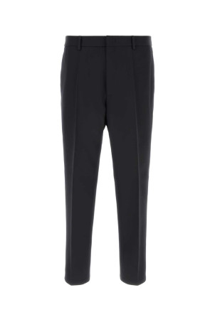 Midnight blue wool pant JIL SANDER (J21KA0011J40002)