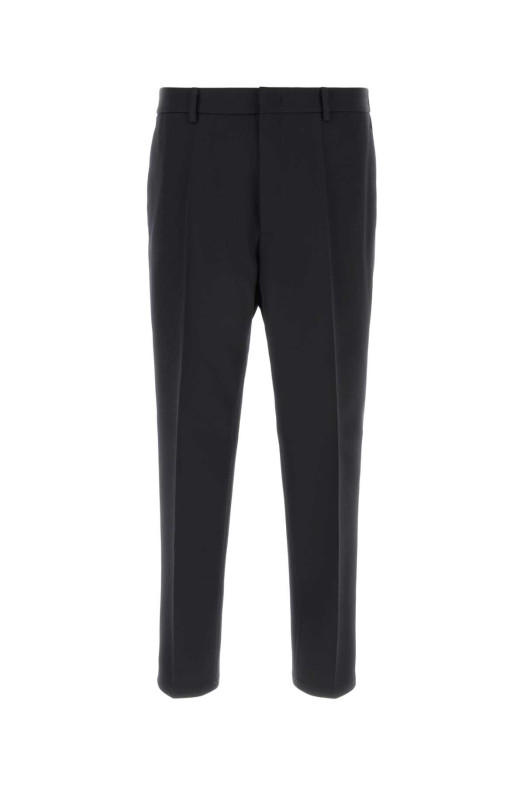 Midnight blue wool pant JIL SANDER (J21KA0011J40002)