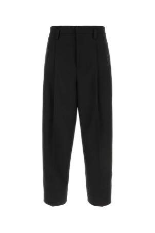 Black gabardine pant JIL SANDER (J61KA0063J70001)