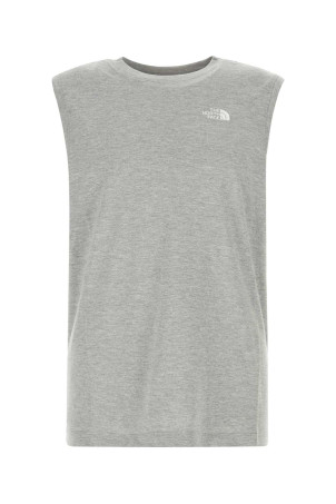 Grey cotton blend tank top THE NORTH FACE (NF0A8FD4)