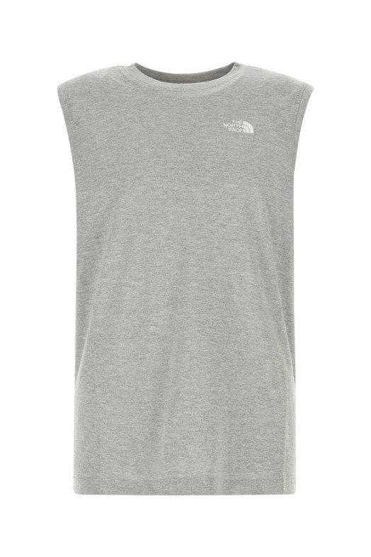 Grey cotton blend tank top THE NORTH FACE (NF0A8FD4)