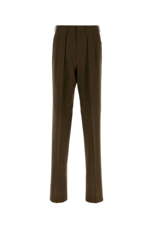 Brown wool pant TOM FORD (PLMD01W0132R)