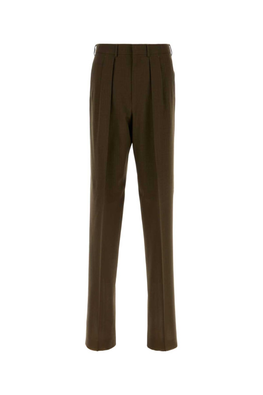 Brown wool pant TOM FORD (PLMD01W0132R)