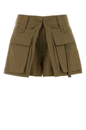 Army green cotton Barta shorts ISABEL MARANT (SH0289FAD2E03I)