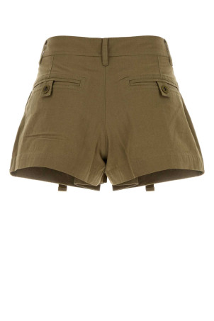 Army green cotton Barta shorts ISABEL MARANT (SH0289FAD2E03I)