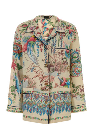 Сорочка з принтом із саржевої тканини ETRO (WRIA010099SPSI4)