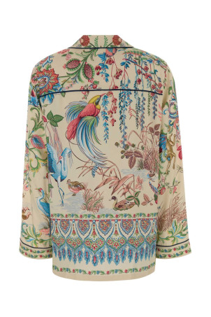 Сорочка з принтом із саржевої тканини ETRO (WRIA010099SPSI4)