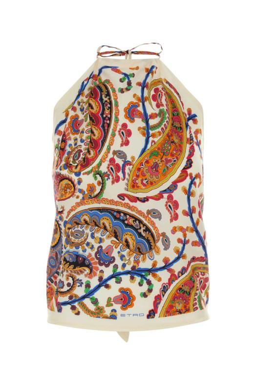 Printed silk top ETRO (WRJA0147AKF34)