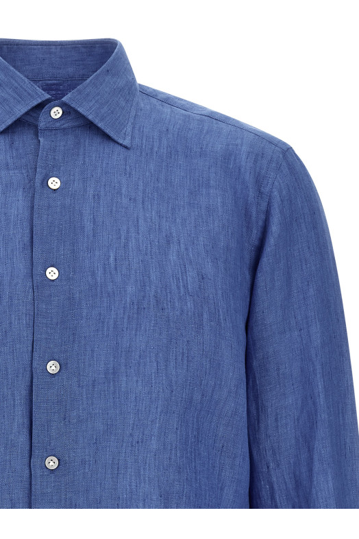 Linen shirt Blue