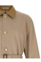 'Wool Max Canvas' coat Beige