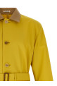 'Wool Max Canvas' coat Yellow