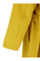 'Wool Max Canvas' coat Yellow