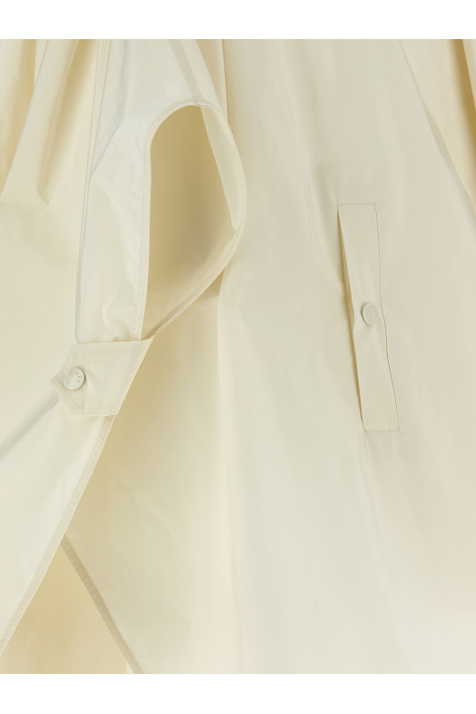 Taffeta cape Beige