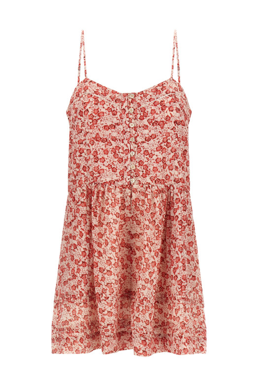 'Vickia' jumpsuit Red