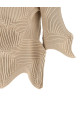 'Linkage' top Beige
