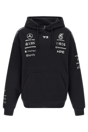 Hoodie Y-3 x Mercedes AMG PETRONAS F1 Black