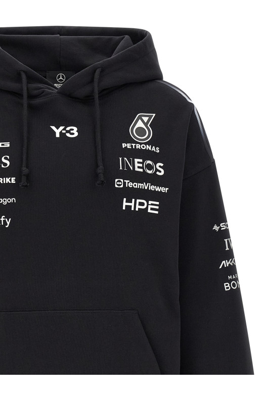 Hoodie Y-3 x Mercedes AMG PETRONAS F1 Black