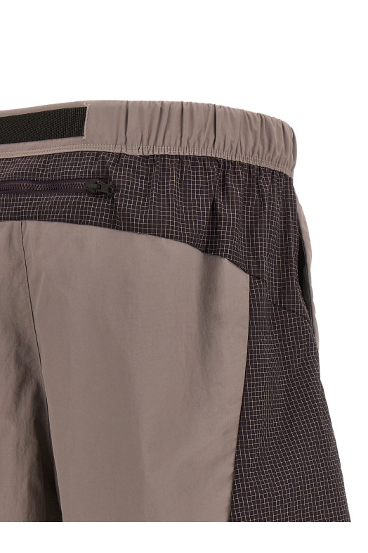'NSE' bermuda shorts Purple
