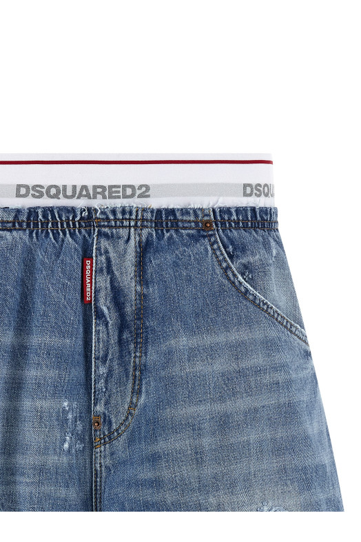 'Surfer' bermuda shorts Blue