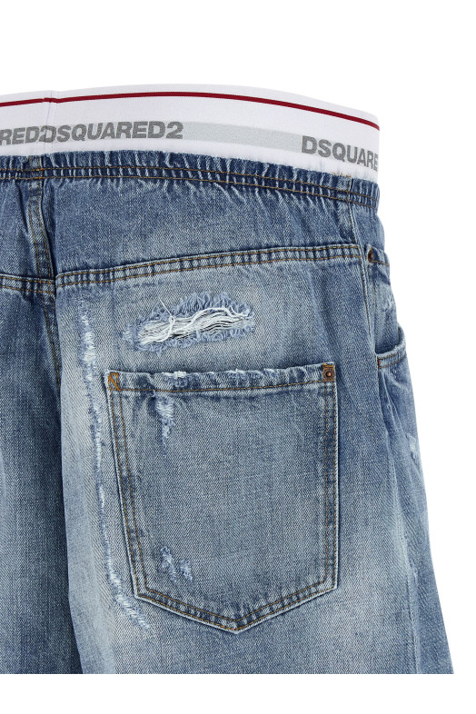 'Surfer' bermuda shorts Blue