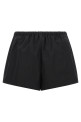 Шорти з попліну, чорні PRADA P235KSOOO1XV2F0002