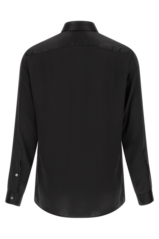 Silk shirt Black