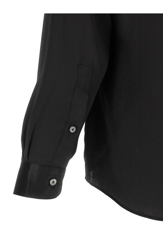Silk shirt Black
