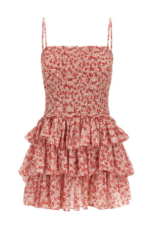 'Elodie' dress Red