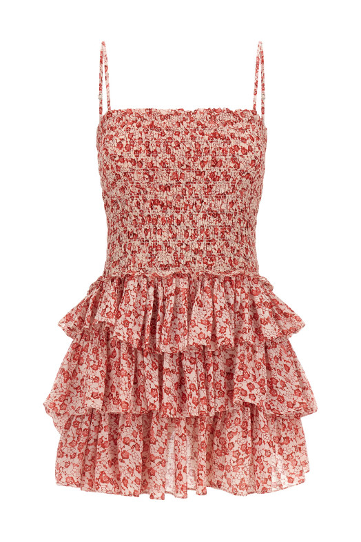 'Elodie' dress Red