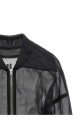 'Dracucollar cropped' bomber jacket Black
