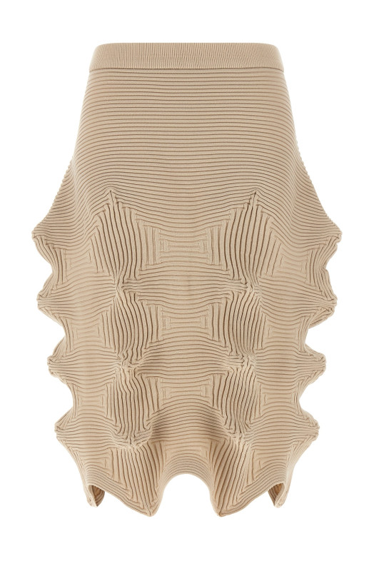 'Lnkage' skirt Beige