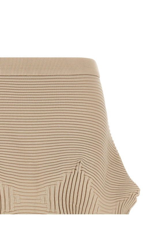 'Lnkage' skirt Beige