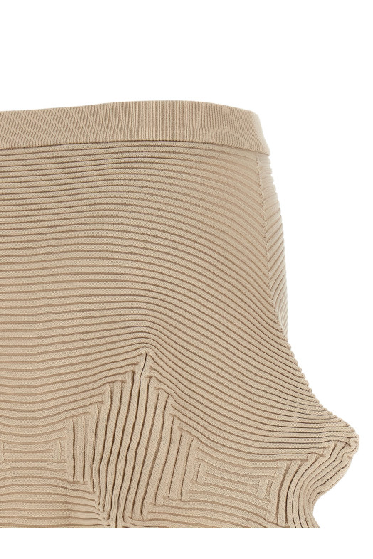 'Lnkage' skirt Beige