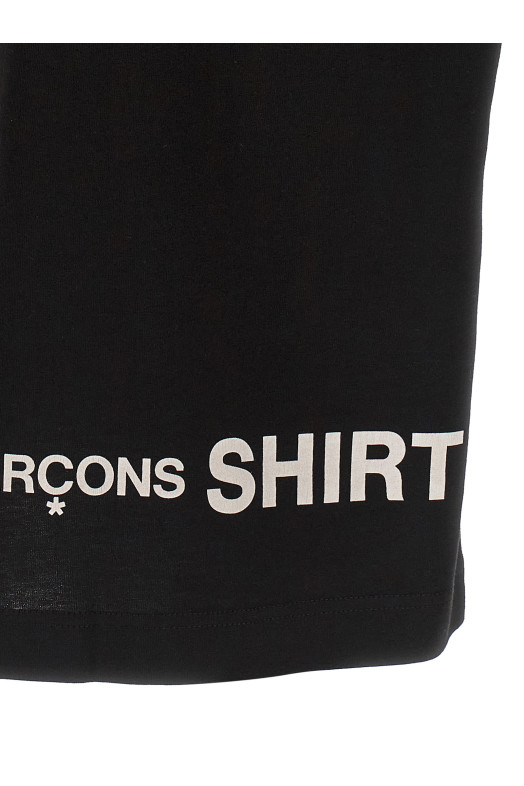 Logo print T-shirt Black