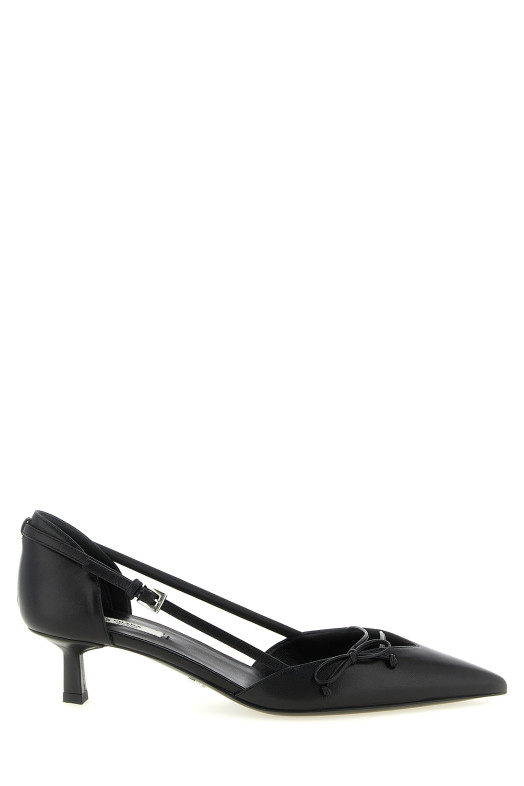 Open pumps Black