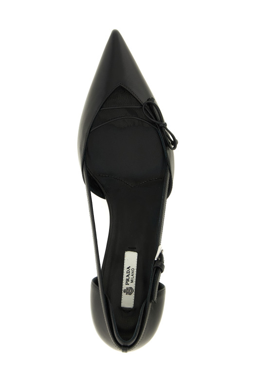 Open pumps Black