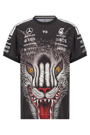 T-shirt Y-3 x Mercedes AMG PETRONAS Formula One Black