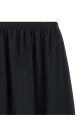 Fringed skirt Black