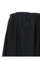 Fringed skirt Black